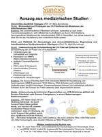 Übersicht wissenschaftliche Studien bzgl. der Sunexx-Technologie